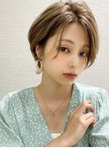 大人かわいい似合わせショート/小顔カット新宿20代30代40代