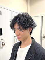 スタイル 茅ケ崎(STYLE)&nbsp;【平山 明樹】波巻きスパイラルパーマ＋メンズカット