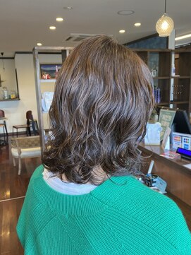 美容室 ルチア ハワイ(Luccica HAWAII) #ゆるふわパーマ　#ラベンダーベージュ