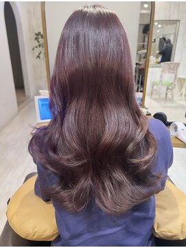 レイラバイアフロート 吉祥寺(Lila by afloat) ピンクラベンダー/ピンクブラウン/レイヤーカット/韓国ヘア