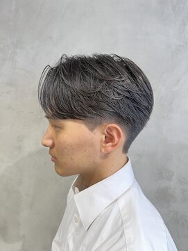 ニコ トウキョウ ヨコハマ(nico) センターパート/ニュアンスパーマ/メンズカット