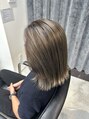 サロンワン(Salon1) 筋感グレー/かきあげスタイル/本郷/一社/白髪染め/白髪ぼかし
