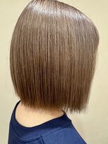 イーストハムヘッドショップ(EAST HAM head shop) 艶髪ボブカット/カラー/ライトベージュ