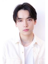 ハバナ 渋谷(HAVANA)&nbsp;毛流れセンターパート黒髪ニュアンスパーマ