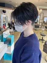 コワファースト 大分(COIFF1RST) 大人可愛いショートボブ白髪ぼかし20代30代40代/大分