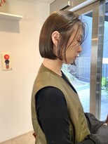 パープル(PURPLE)&nbsp;ボブ/切りっぱなしボブ/イルミナカラー