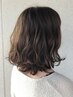 【ゆるふわ質感】カット+コテ巻き風パーマ