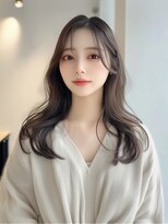 トワ 仙台店(toi)&nbsp;【韓国・レイヤー】 髪質改善  ベージュブラウン くびれスタイル