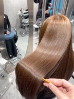 シアー(sheer) 《sheer /稲葉》#ブリーチ無しダブルカラー#ココアブラウン
