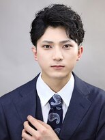 リップス 仙台annex(LIPPS)&nbsp;爽やか　清潔感　スーツ　かきあげ