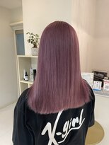 ヘアメイク ルエル(Hair Make Ruelle)&nbsp;ピンクバイオレット