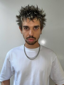 クク(QUQU) メンズ　ショート　シャギー