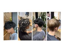 メンズカット/フェード/パーマ/ハイトーンカラー/メンズ対応可能
