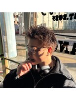 ゴートファミリー 川口(G.O.A.T FAMILY)&nbsp;スパイキーショート　ブラウン