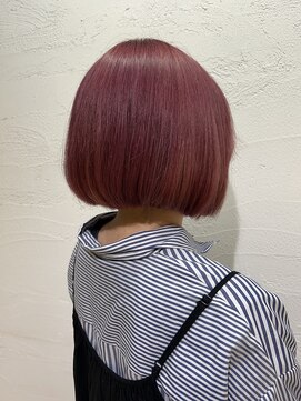 アジールヘア 池袋東口店(agir hair) ブリーチ&ダブルカラーピンクラベンダー池袋東口