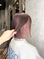 デミヘアー(Demi hair) ピンクベージュ×ピンクブラウン