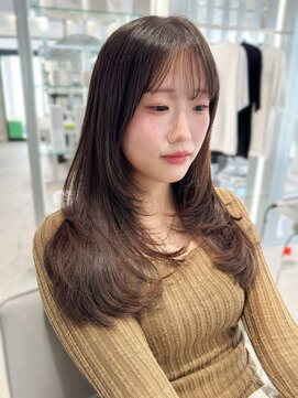ノエロク 岐阜(noe rok) レイヤーロング/韓国/ボブ/髪質改善/縮毛矯正/岐阜n30