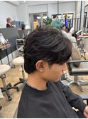 MEN’S/リバースセンターパート/ニュアンスパーマ/船橋