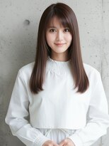 ニューヨークニューヨーク 垂水店(NYNY)&nbsp;韓国風ｘシースルーバングｘエギョモリｘタンバルモリｘレイヤー