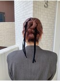 ヘアアレンジ/タイトアレンジ/シニヨン
