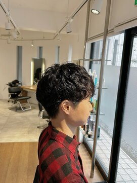 モッズヘア MEN 横浜元町店 ナチュラルパーママッシュ