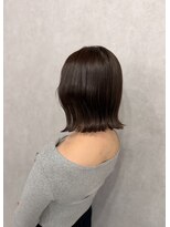 フランチェスカドットボブ(francesca.bob)&nbsp;外ハネボブ×ココアブラウン【渡辺俊弥】梅田