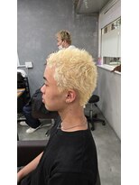 メンズサロン ウェーブ(men's salon WAVE)&nbsp;【イージードリル】イージーパーマ/ハイトーン/金髪