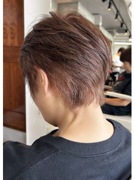 ノアノ(NOANO) ウォームブラウンカラー×大人ショート