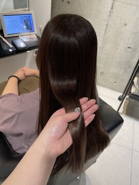 コラゾン イオンモール長久手店(Corazon) ブリーチなし暖色カラー