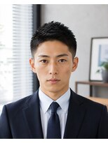 MEN's Baguz MEN'Sカット/ MEN'Sパーマ/ MEN'Sカラー 爽やか清潔感で魅せる大人のメンズビジネスショート