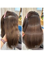 アグ ヘアー ナッツ 秦野店(Agu hair nuts)&nbsp;美髪縮毛矯正フルコースで乾かすだけで艶髪に＊