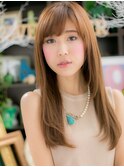 *+COVER HAIR+*…ナチュラルさも計算ずく☆ロングストレートa