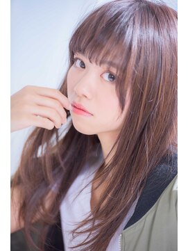 ネオリーブチノ 登戸店(Neolive cino) 【ネオリーブ チノ 登戸】柔らかく光に透ける艶髪ストレート