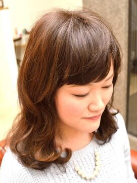 リール ヘアーアンドカンパニー(Rire Hair&Co.) 【Rire Hair&Co.】ふんわりやわらか愛されミディ