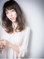 モッズヘア 上尾西口店(mod's hair) *mod's上尾*くせ毛風MIXカールのくびれセミディx