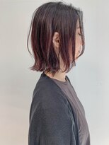 テトヘアー(teto hair)&nbsp;bob (ラベンダーアッシュ 、ハイライト、ボブウルフ)