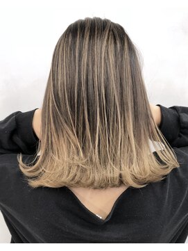 エイト ヘアサロン 渋谷本店(EIGHT) バレイヤージュ