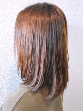 ヘア カンパニー トワ 千葉店(TOWA) アッシュミディアムレイヤー