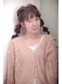 簡単！おさげアレンジ☆