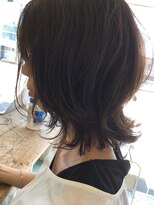 ヘアメイク ミッカ(HAIR MAKE MICCA) オレンジベージュ × 夏ウルフ　石原 ダイスケ