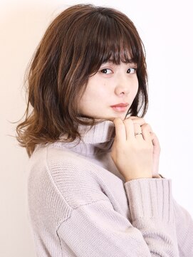 ロア(lore) 【20代/30代/40代/50代に人気】ゆるパーマレイヤーミディアム