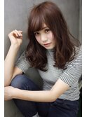 ほつれウェーブの透け感メルティベージュ☆