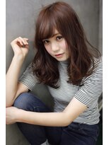 美容室リーフ 豊田店(LeaF)&nbsp;ほつれウェーブの透け感メルティベージュ☆