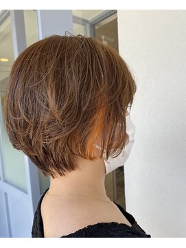 ヘアサロン テラ(Hair salon Tera) ショートカット×イヤリングカラー