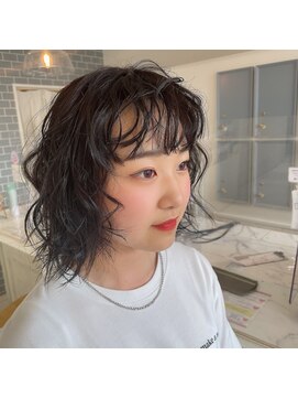 カシェ マエノヘタ(Cashe'e MAENOHETA) ウルフパーマ