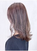 レイヤースタイル_くびれヘアビタミンカラー_ba330541