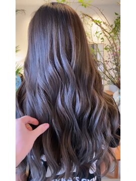 ヘリム(HELIM) 【石川尚之】透明感たっぷり系ブルーグレージュ