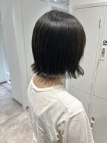 トッカ 浅草店(tocca) 【鮫嶋】ダークグレージュ×ぷっつりミニボブ☆