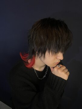 アンブルリュクス 中野(amble luxe) メンズインナーカラー/すそカラー/メンズブリーチ/中野