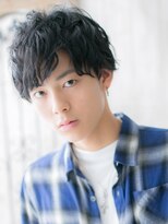 トニーアンドガイ メン 与野駅前店(TONI&GUY MEN)&nbsp;セミウエットくせ毛風ニュアンス束感こなれマッシュf与野